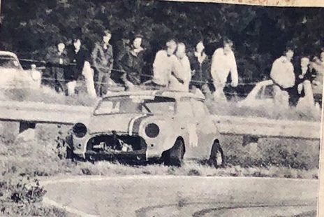 Lyn Hatton's Mini at Rothmans, Ruapuna