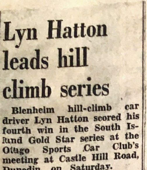 Clipping: Lyn Hatton leads hill climb series